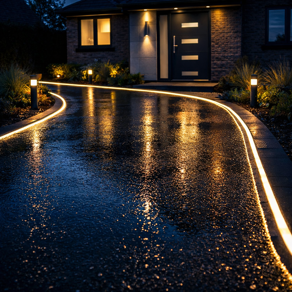 LED Lighting for Driveways 2026: Embedded Strips and Solar Fixtures to Elevate Night-Time Kerb Appeal