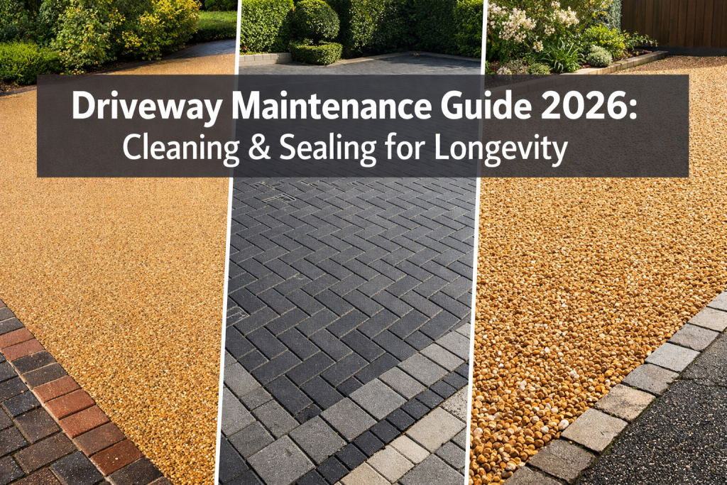 Maintenance Guide: Cleaning and Sealing Resin, Block Paving and Gravel Driveways for Longevity
