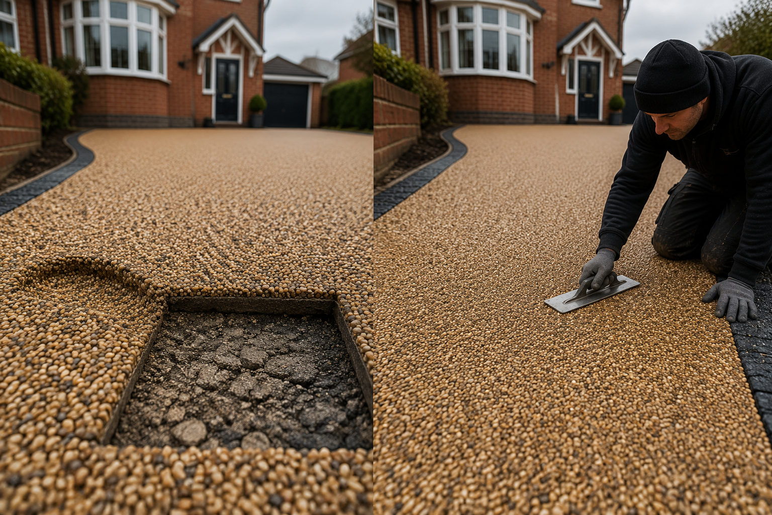 Why is my resin driveway cracking and what should I do?